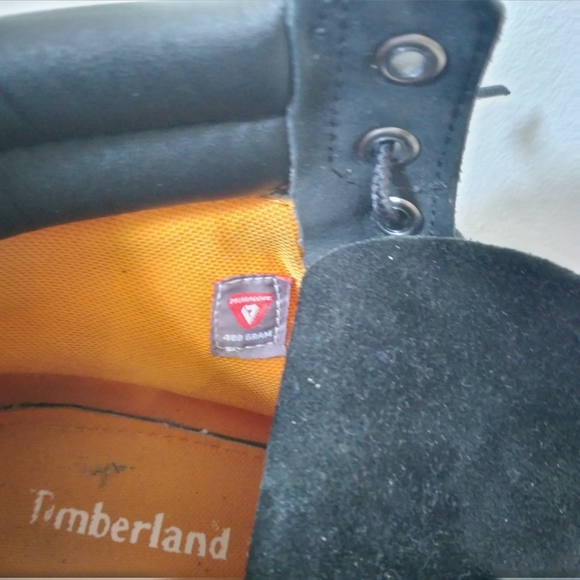 Timberland black boots Mens size 10 M - Picture 8 of 9